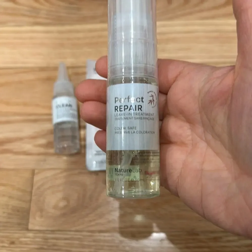 Nature Lab 3 piece haircare deluxe sample set
